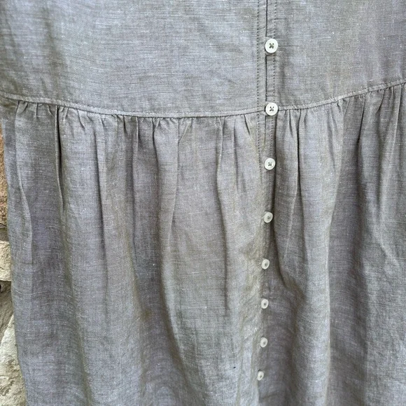 Madewell Linen Dress Small - Picture 8 of 12
